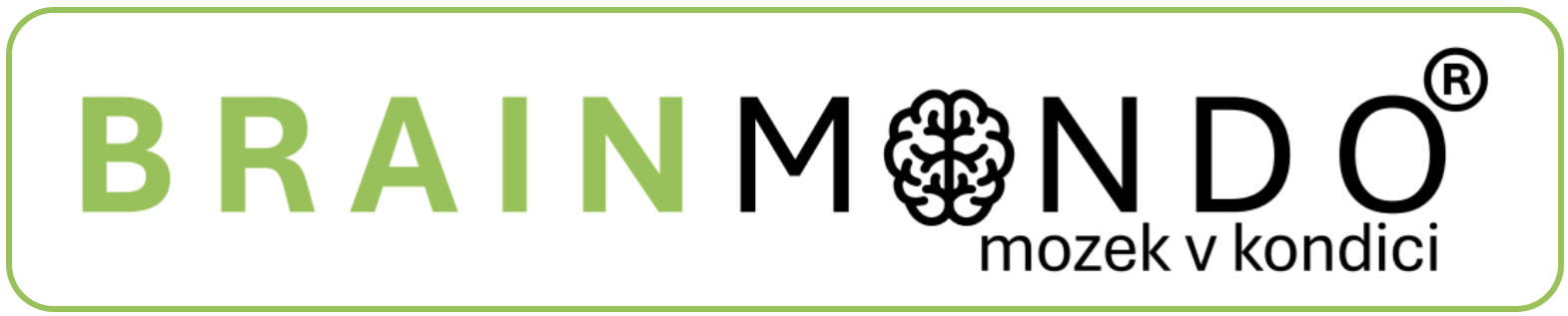 logo aplikace Brainmondo - mozek v kondici